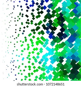 Abstract halftone background pattern. Squared colorful vector line illustration
