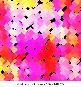 Abstract halftone background pattern. Squared colorful vector line illustration
