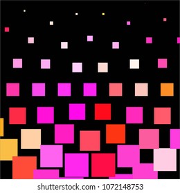 Abstract halftone background pattern. Squared colorful vector line illustration
