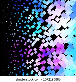 Abstract halftone background pattern. Squared colorful vector line illustration
