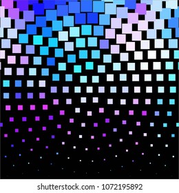 Abstract halftone background pattern. Squared colorful vector line illustration
