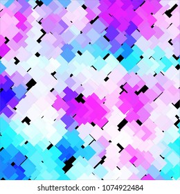 Abstract halftone background pattern. Squared colorful vector line illustration
