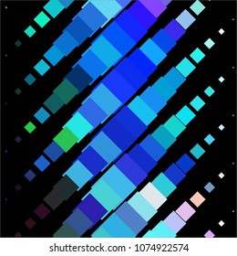 Abstract halftone background pattern. Squared colorful vector line illustration
