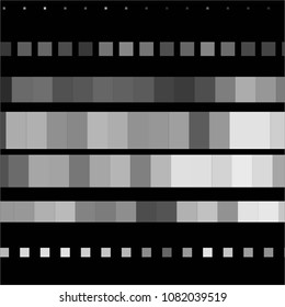 Abstract halftone background pattern. Squared monochrome vector line illustration
