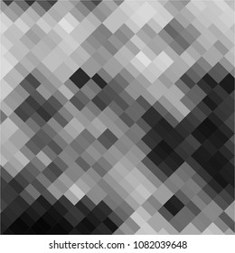 Abstract halftone background pattern. Squared monochrome vector line illustration
