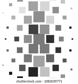 Abstract halftone background pattern. Squared monochrome vector line illustration
