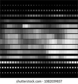 Abstract halftone background pattern. Squared monochrome vector line illustration
