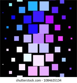Abstract halftone background pattern. Squared colorful vector line illustration
