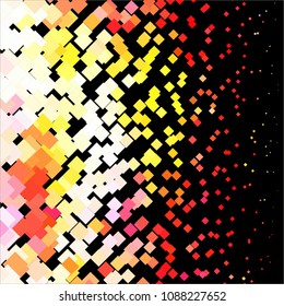 Abstract halftone background pattern. Squared colorful vector line illustration
