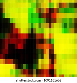 Abstract halftone background pattern. Squared colorful vector line illustration
