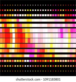 Abstract halftone background pattern. Squared colorful vector line illustration

