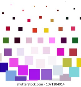 Abstract halftone background pattern. Squared colorful vector line illustration

