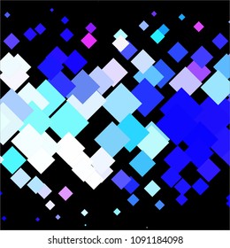 Abstract halftone background pattern. Squared colorful vector line illustration

