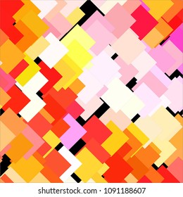 Abstract halftone background pattern. Squared colorful vector line illustration

