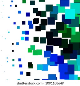 Abstract halftone background pattern. Squared colorful vector line illustration
