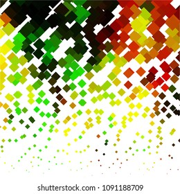 Abstract halftone background pattern. Squared colorful vector line illustration
