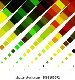 Abstract halftone background pattern. Squared colorful vector line illustration
