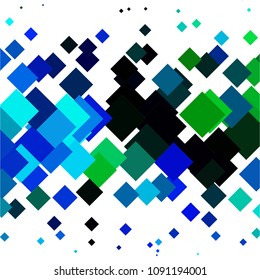 Abstract halftone background pattern. Squared colorful vector line illustration
