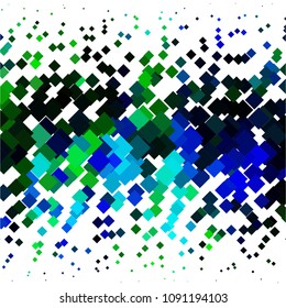 Abstract halftone background pattern. Squared colorful vector line illustration
