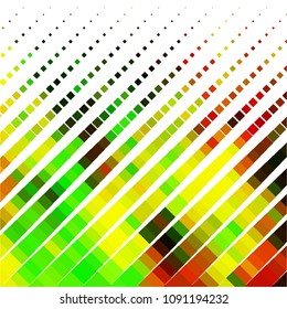 Abstract halftone background pattern. Squared colorful vector line illustration
