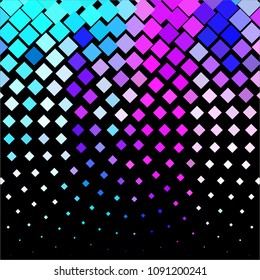 Abstract halftone background pattern. Squared colorful vector line illustration

