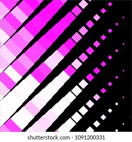 Abstract halftone background pattern. Squared colorful vector line illustration

