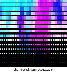 Abstract halftone background pattern. Squared colorful vector line illustration
