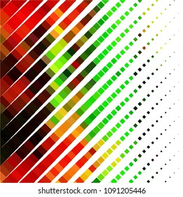 Abstract halftone background pattern. Squared colorful vector line illustration


