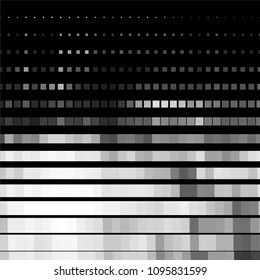 Abstract halftone background pattern. Squared monochrome vector line illustration
