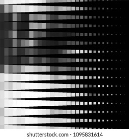 Abstract halftone background pattern. Squared monochrome vector line illustration
