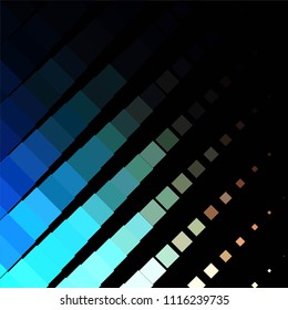 Abstract halftone background pattern. Squared colorful vector line illustration
