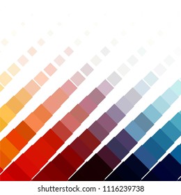 Abstract halftone background pattern. Squared colorful vector line illustration
