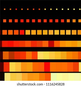 Abstract halftone background pattern. Squared colorful vector line illustration
