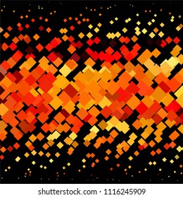 Abstract halftone background pattern. Squared colorful vector line illustration
