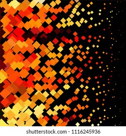 Abstract halftone background pattern. Squared colorful vector line illustration
