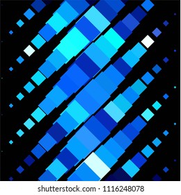 Abstract halftone background pattern. Squared colorful vector line illustration

