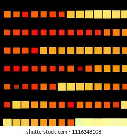 Abstract halftone background pattern. Squared colorful vector line illustration

