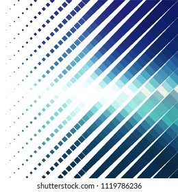 Abstract halftone background pattern. Squared colorful vector line illustration
