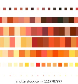 Abstract halftone background pattern. Squared colorful vector line illustration
