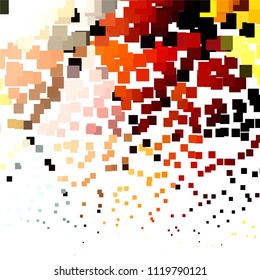 Abstract halftone background pattern. Squared colorful vector line illustration
