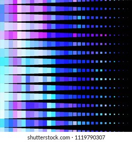 Abstract halftone background pattern. Squared colorful vector line illustration
