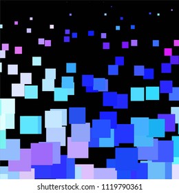 Abstract halftone background pattern. Squared colorful vector line illustration
