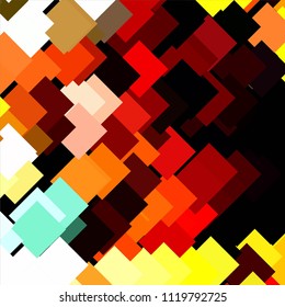 Abstract halftone background pattern. Squared colorful vector line illustration
