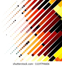 Abstract halftone background pattern. Squared colorful vector line illustration
