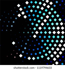 Abstract halftone background pattern. Squared colorful vector line illustration
