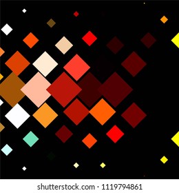 Abstract halftone background pattern. Squared colorful vector line illustration
