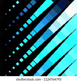 Abstract halftone background pattern. Squared colorful vector line illustration
