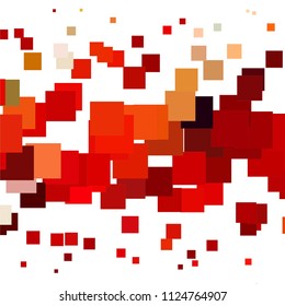 Abstract halftone background pattern. Squared colorful vector line illustration
