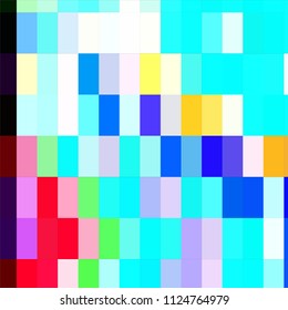 Abstract halftone background pattern. Squared colorful vector line illustration
