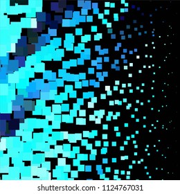 Abstract halftone background pattern. Squared colorful vector line illustration
